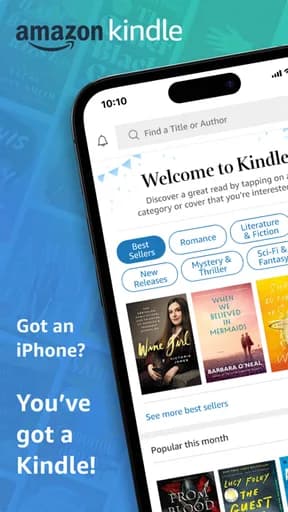 Amazon Kindle · Screenshots 1