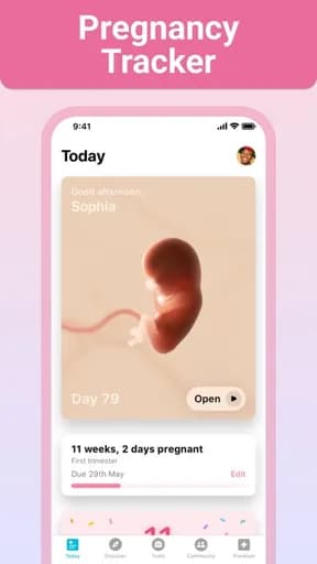 Pregnancy + · Screenshots 1