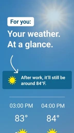 Weather & Radar · Screenshots 1