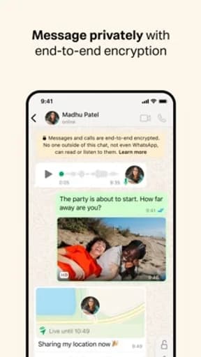 WhatsApp Messenger · Screenshots 2