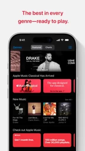 iTunes · Screenshots 1